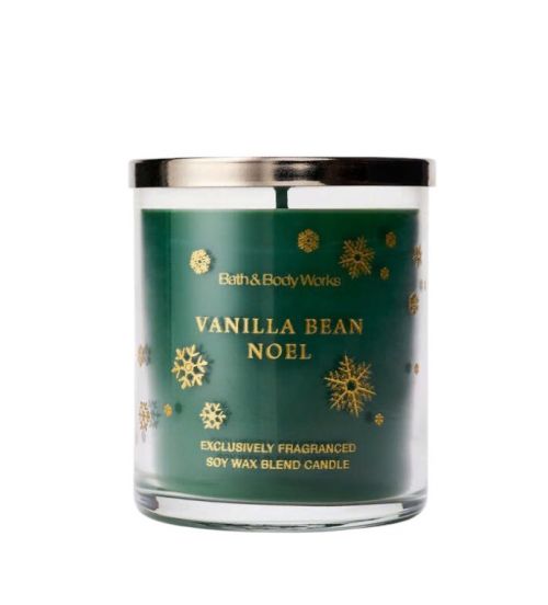 BATH & BODY WORKS - VANILLA BEAN NOEL CANDLE 227G