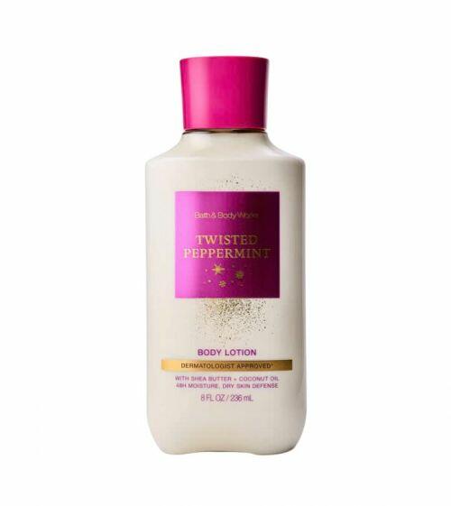 BATH & BODY WORKS - TWISTED PEPPERMINT BODY LOTION