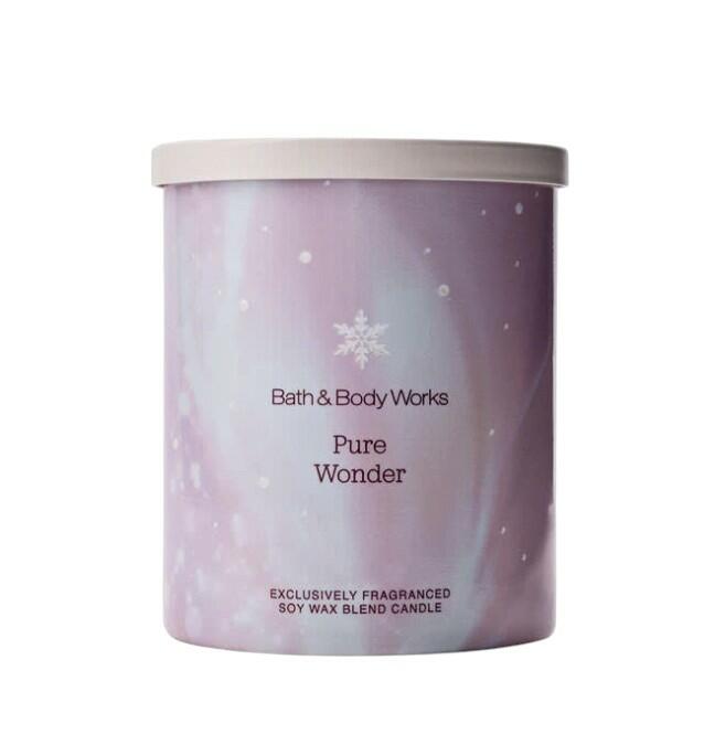 BATH & BODY WORKS - PURE WONDER CANDLE 227G