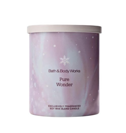 BATH & BODY WORKS - PURE WONDER CANDLE 227G
