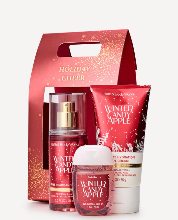 BATH & BODY WORKS - WINTER CANDY APPLE GIFT SET