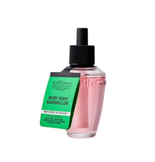 BATH & BODY WORKS - MERRY BERRY MARSHMALLOW WALLFLOWERS FRAGRANCE REFILL