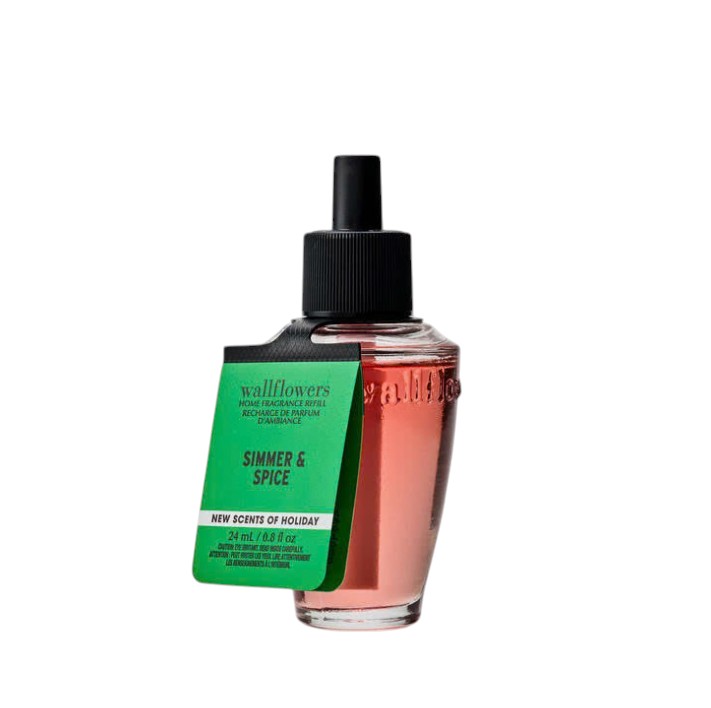 BATH & BODY WORKS - SIMMER & SPICE WALLFLOWERS FRAGRANCE REFILL