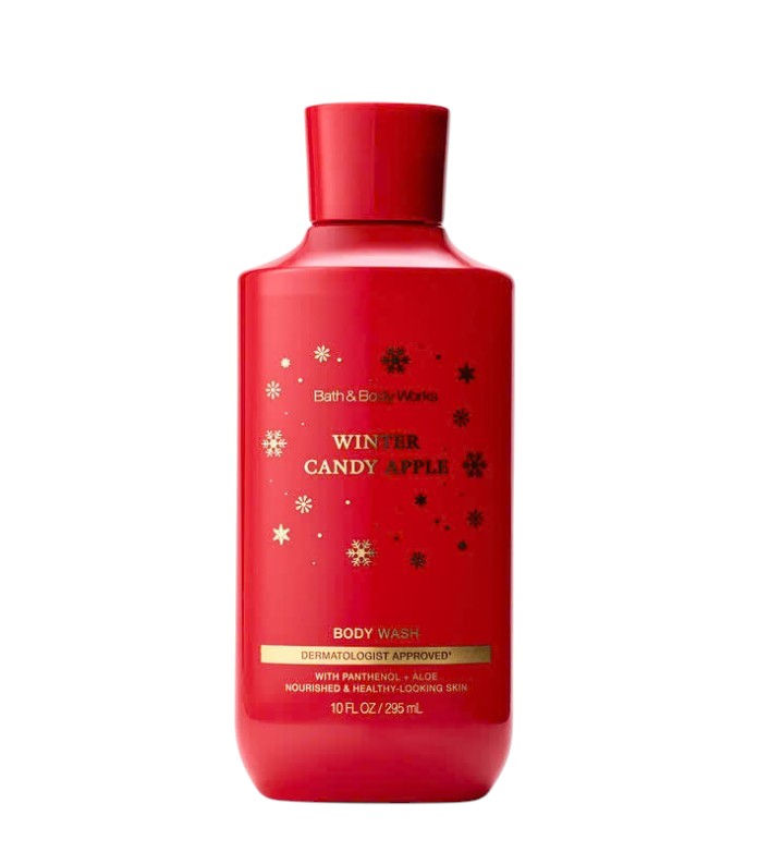 BATH & BODY WORKS - WINTER CANDY APPLE BODY WASH