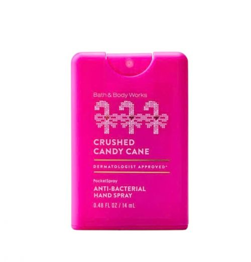 BATH & BODY WORKS -CRUSHED CANDY CANE POCKETSPRAY HAND SANITIZER