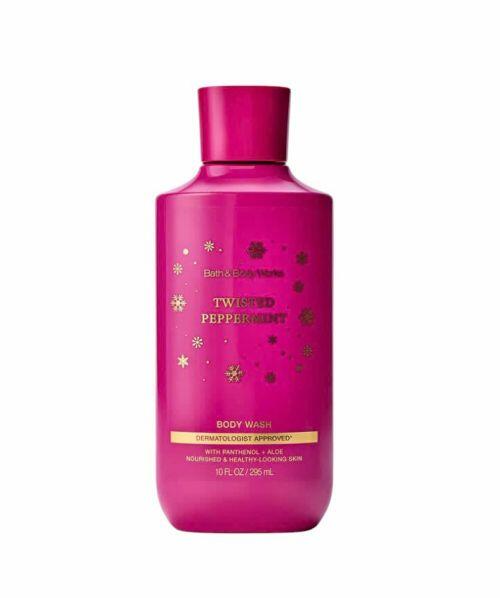 BATH & BODY WORKS - TWISTED PEPPERMINT BODY WASH