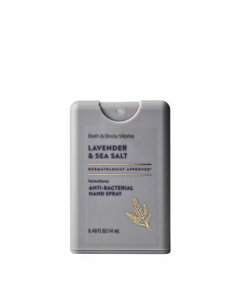 BATH & BODY WORKS- LAVENDER & SEA SALT POCKETSPRAY HAND SANITIZER