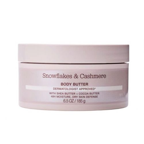 BATH & BODY WORKS - SNOWFLAKES & CASHMERE BODY BUTTER