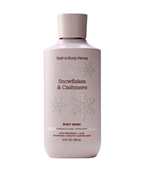 BATH & BODY WORKS - SNOWFLAKES & CASHMERE BODY WASH