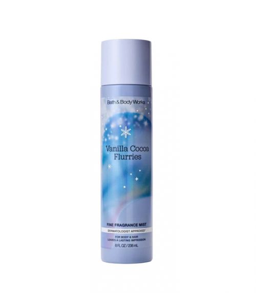 BATH & BODY WORKS - VANILLA COCOA FLURRIES FINE FRAGRANCE MIST