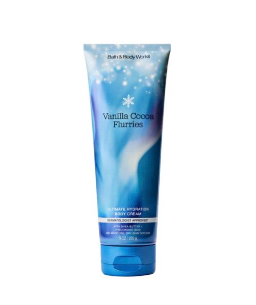BATH & BODY WORKS - VANILLA COCOA FLURRIES BODY CREAM