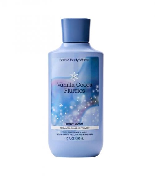 BATH & BODY WORKS - VANILLA COCOA FLURRIES BODY WASH
