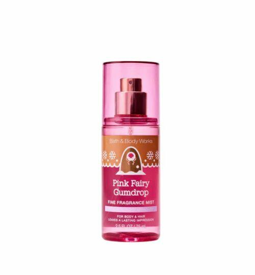 BATH & BODY WORKS - PINK FAIRY GUMDROP TRAVEL SIZE FINE FRAGRANCE MIST