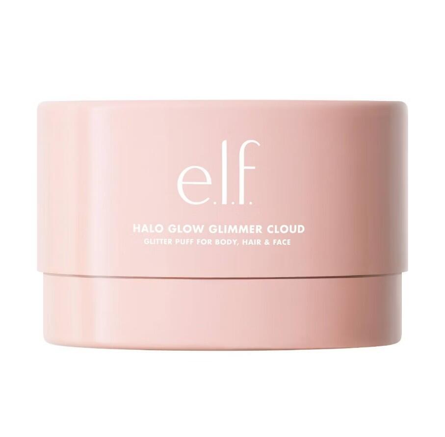 ELF- HALO GLOW GLIMMER CLOUD GLITTER PUFF FOR BODY, HAIR & FACE