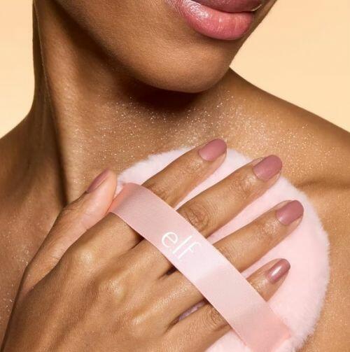 ELF- HALO GLOW GLIMMER CLOUD GLITTER PUFF FOR BODY, HAIR & FACE