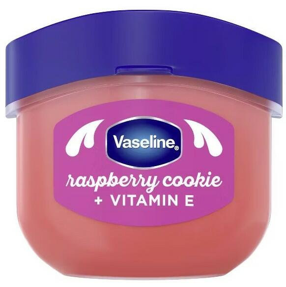 VASELINE HOLIDAY- LIMITED EDITION CUTIE LIP BALMS - RASPBERRY COOKIE