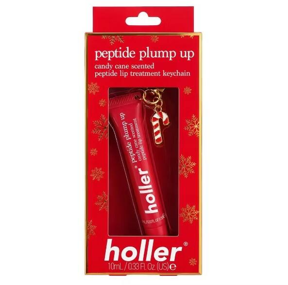 HOLLER AND GLOW- PEPTIDE PLUMP UP LIP SERUM - CANDY CANE