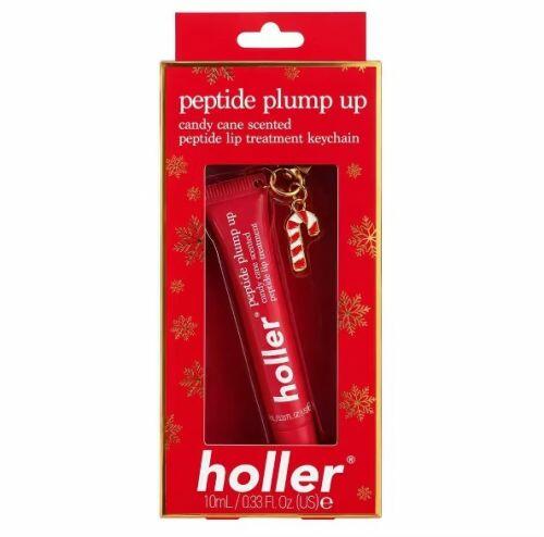 HOLLER AND GLOW- PEPTIDE PLUMP UP LIP SERUM - CANDY CANE