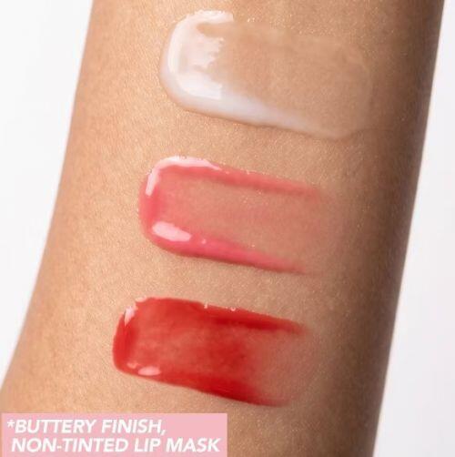 HOLLER AND GLOW- HYDRATING CANDY CANE SCENTED LAYERED LIP MASK