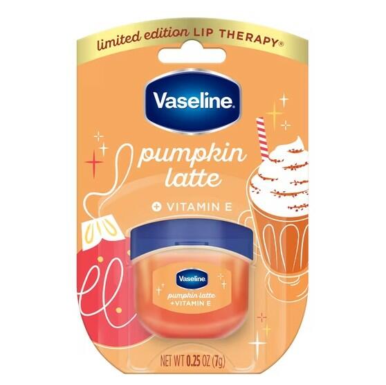 VASELINE HOLIDAY- LIMITED EDITION CUTIE LIP BALMS - PUMPKIN SPICE LATTE