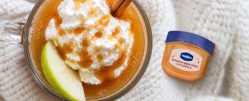 VASELINE HOLIDAY- LIMITED EDITION CUTIE LIP BALMS - CARAMEL APPLE CIDER