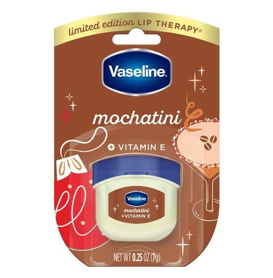 VASELINE HOLIDAY LIMITED EDITION CUTIE LIP BALMS -MOCHA-TINI