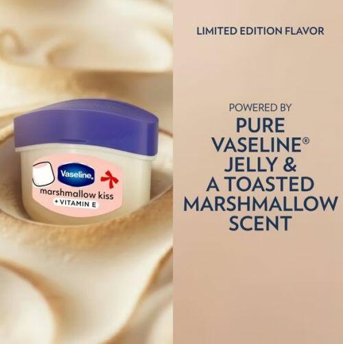 VASELINE HOLIDAY- LIMITED EDITION LIP BALM - MARSHMALLOW KISS