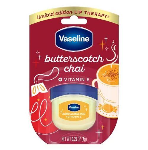 VASELINE HOLIDAY LIMITED EDITION LIP BALM - BUTTERSCOTCH CHAI