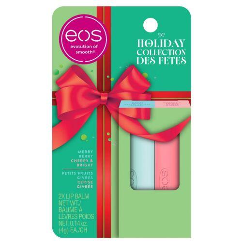 EOS HOLIDAY- LIP BALM - MERRY BERRY, CHERRY & BRIGHT