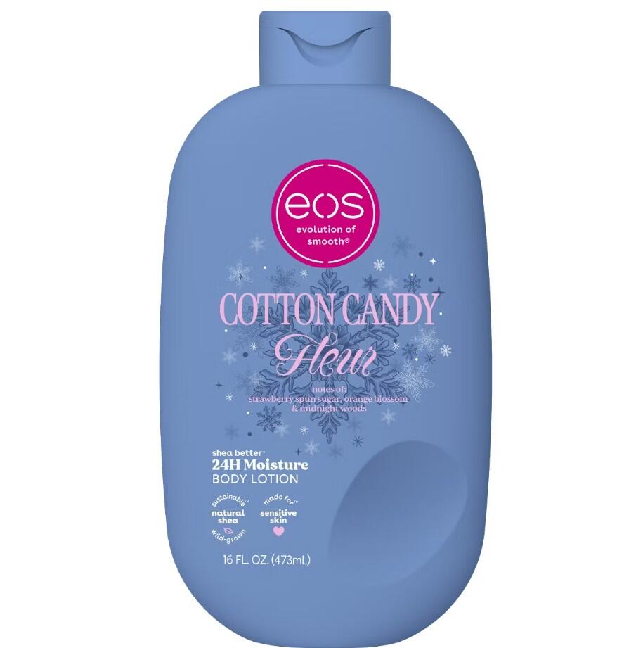 EOS HOLIDAY- COTTON CANDY FLEUR BODY LOTION
