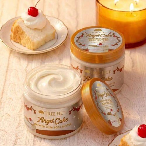 TREE HUT- WHIPPED SHEA BODY BUTTER - ANGEL CAKE