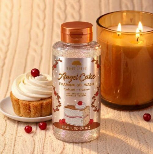 TREE HUT- FOAMING GEL WASH - ANGEL CAKE