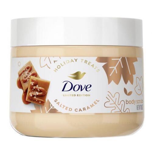 DOVE LIMITED EDITION- HOLIDAY TREATS BODY SCRUB SALTED CARAMEL