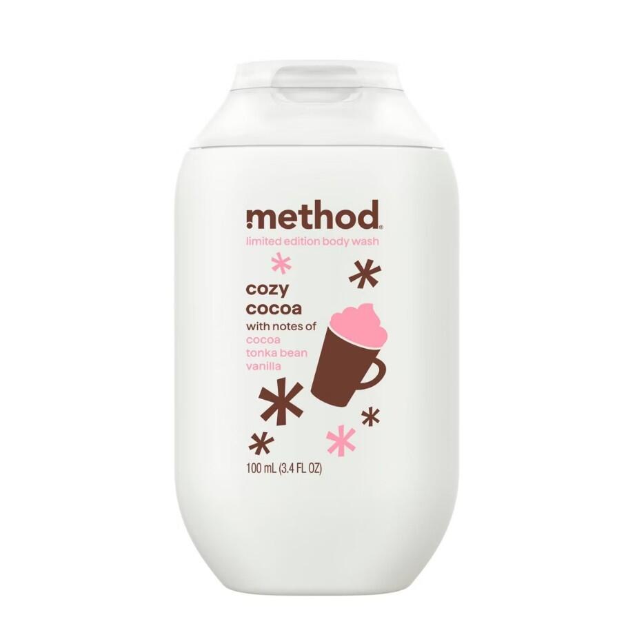 METHOD HOLIDAY BODY WASH - COZY COCOA- 100ML