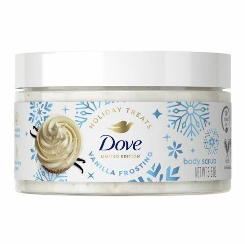 DOVE LIMITED EDITION- HOLIDAY TREATS BODY SCRUB VANILLA FROSTING