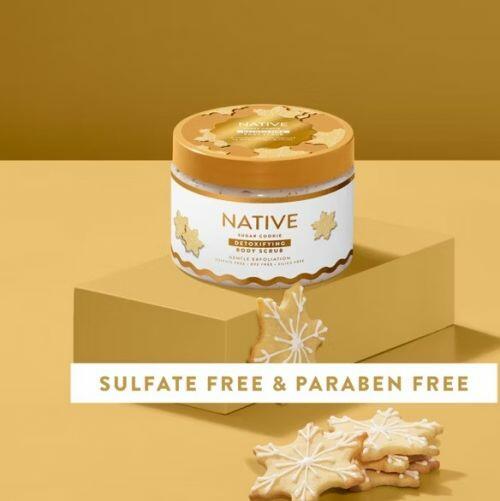 NATIVE HOLIDAY- BODY WASH SCRUB - SUGAR COOKIE
