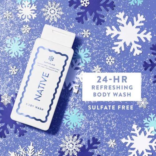 NATIVE HOLIDAY- BODY WASH - ALPINE AIR