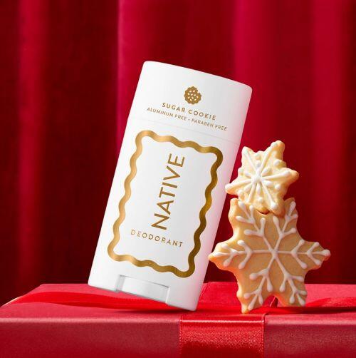 NATIVE HOLIDAY- DEODORANT STICK - SUGAR COOKIE