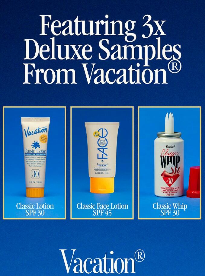 PINK ? VACATION- PINK SUN BELT SAMPLER SET