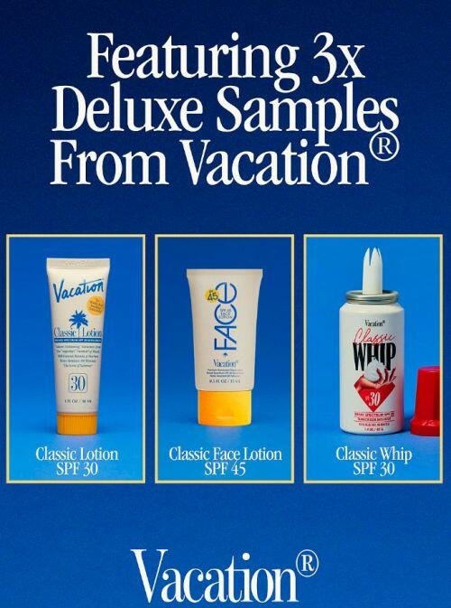 PINK ? VACATION- PINK SUN BELT SAMPLER SET