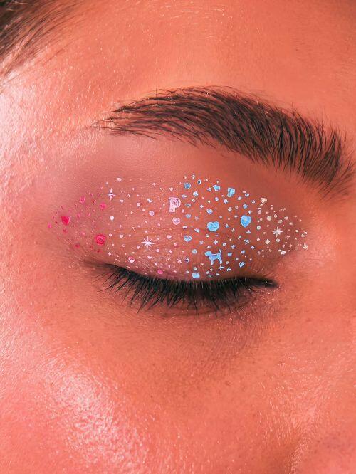 PINK x FAZIT - PINK EYE SPECKLES LIQUID MAKEUP PATCHES