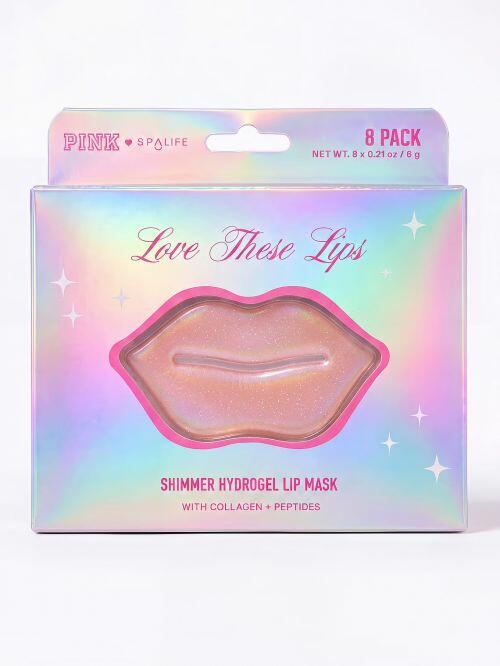 PINK x SPALIFE - LOVE THESE LIPS SHIMMER HYDROGEL LIP MASK