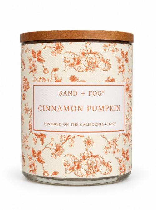 SAND + FOG- CINNAMON PUMPKIN SCENTED CANDLE