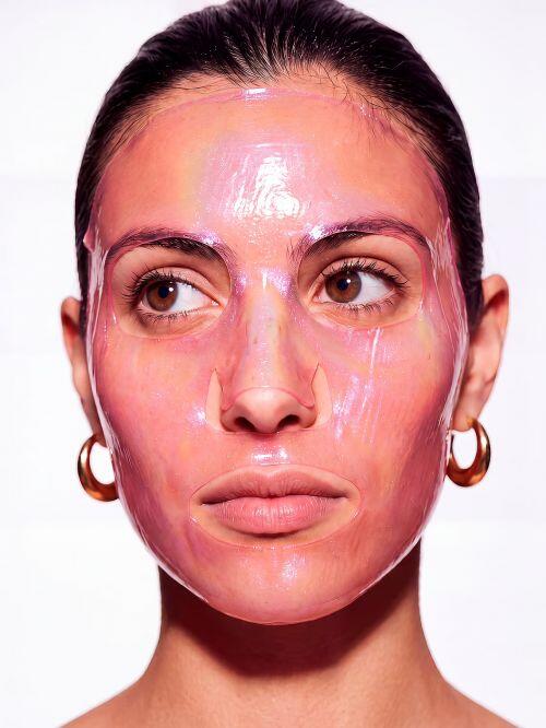 PINK x SPALIFE - FACE MASK HYDROGEL PINK