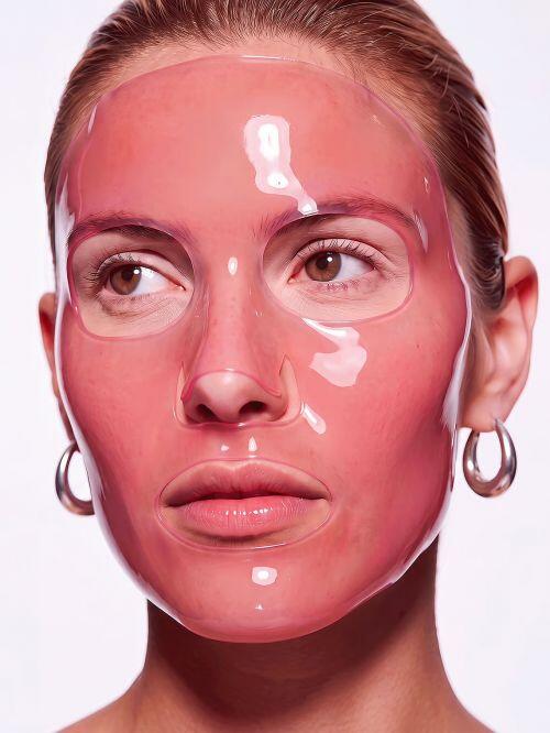 PINK x SPALIFE - FACE MASK HYDROGEL PINK