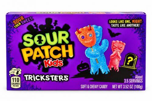 SOUR PATCH KIDS- TRICKSTERS HALLOWEEN SOFT & CHEWY CANDY 100G