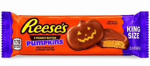 REESE'S- PEANUT BUTTER PUMPKINS MILK CHOCOLATE HALLOWEEN KING SIZE 68G