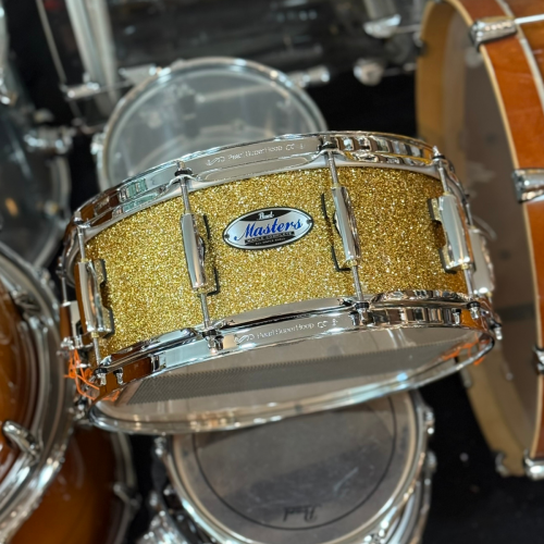 Comprar Caixa Pearl Masters 14x5,5 Acabamento Gold Sparkle 100