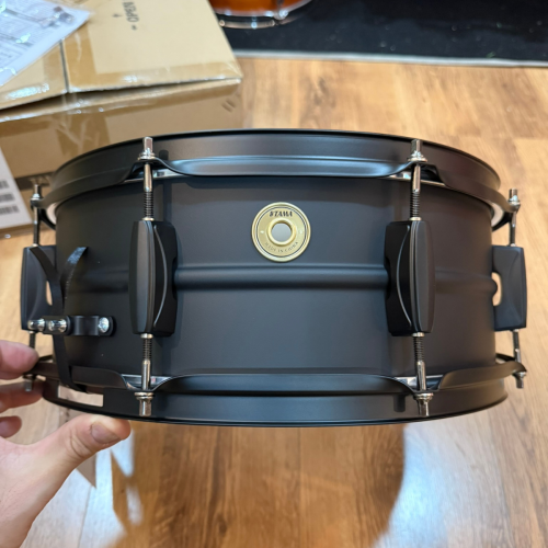 Comprar Caixa De Bateria Tama Metalworks Matte Black Steel Shell