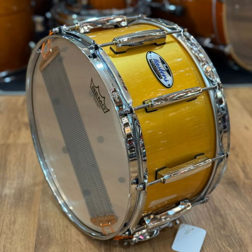 Comprar Caixa Pearl New Masters 14X7 Antique Gold 100% Em Maple